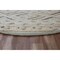 Homeroots 6 ft. Round Cream, Blue & Gray Modern Geometric Area Rug 396183 - alternate 7
